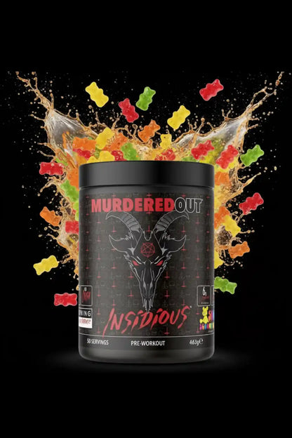Murdered Out Insidious 463g Pre Workout Booster - Supplement Support