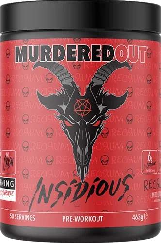 Murdered Out Insidious 463g Pre Workout Booster - Supplement Support