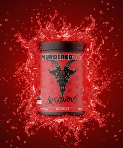 Murdered Out Insidious 463g Pre Workout Booster - Supplement Support