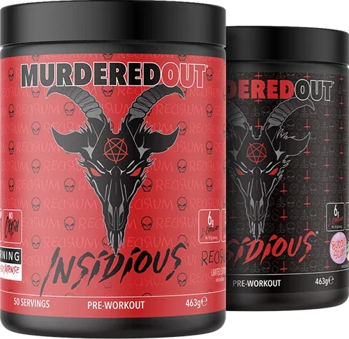 Murdered Out Insidious 463g Pre Workout Booster - Supplement Support