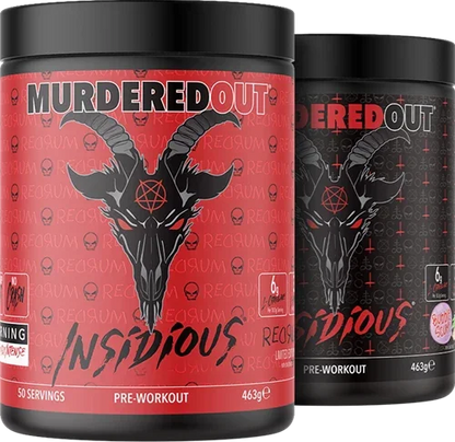 Murdered Out Insidious 463g Pre Workout Booster - Supplement Support