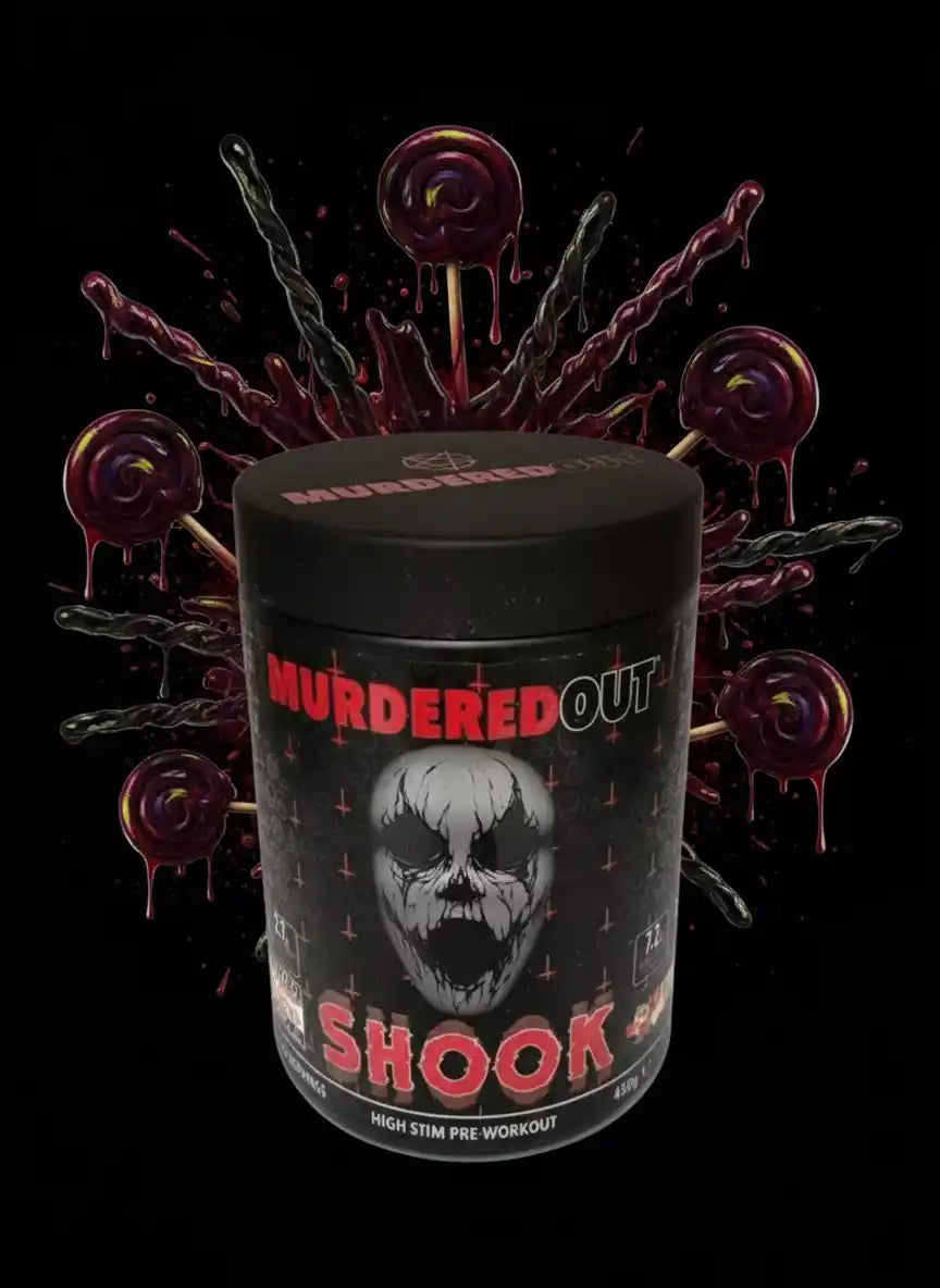 Murdered Out SHOOK HIGH STIM BOOSTER 450g