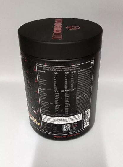 Murdered Out SHOOK HIGH STIM BOOSTER 450g - Supplement Support