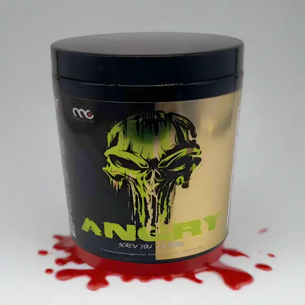 Muscle Clinic Angry Pre Workout Booster 300g - Supplement Support
