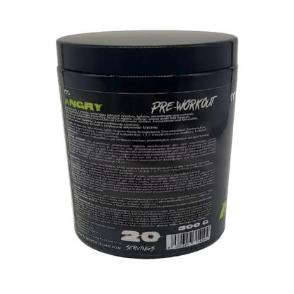 Muscle Clinic Angry Pre Workout Booster 300g - Supplement Support
