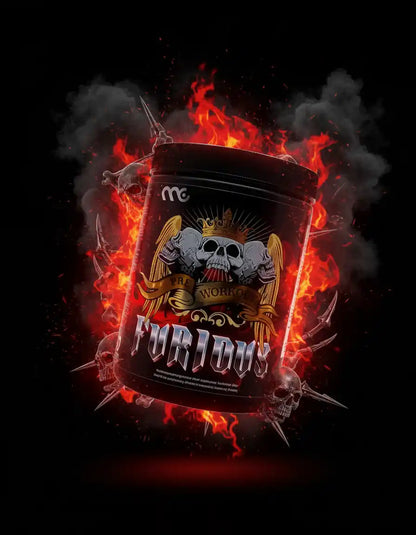 MUSCLE CLINIC® FURIOUS Pre Workout Booster 450g - Supplement Support