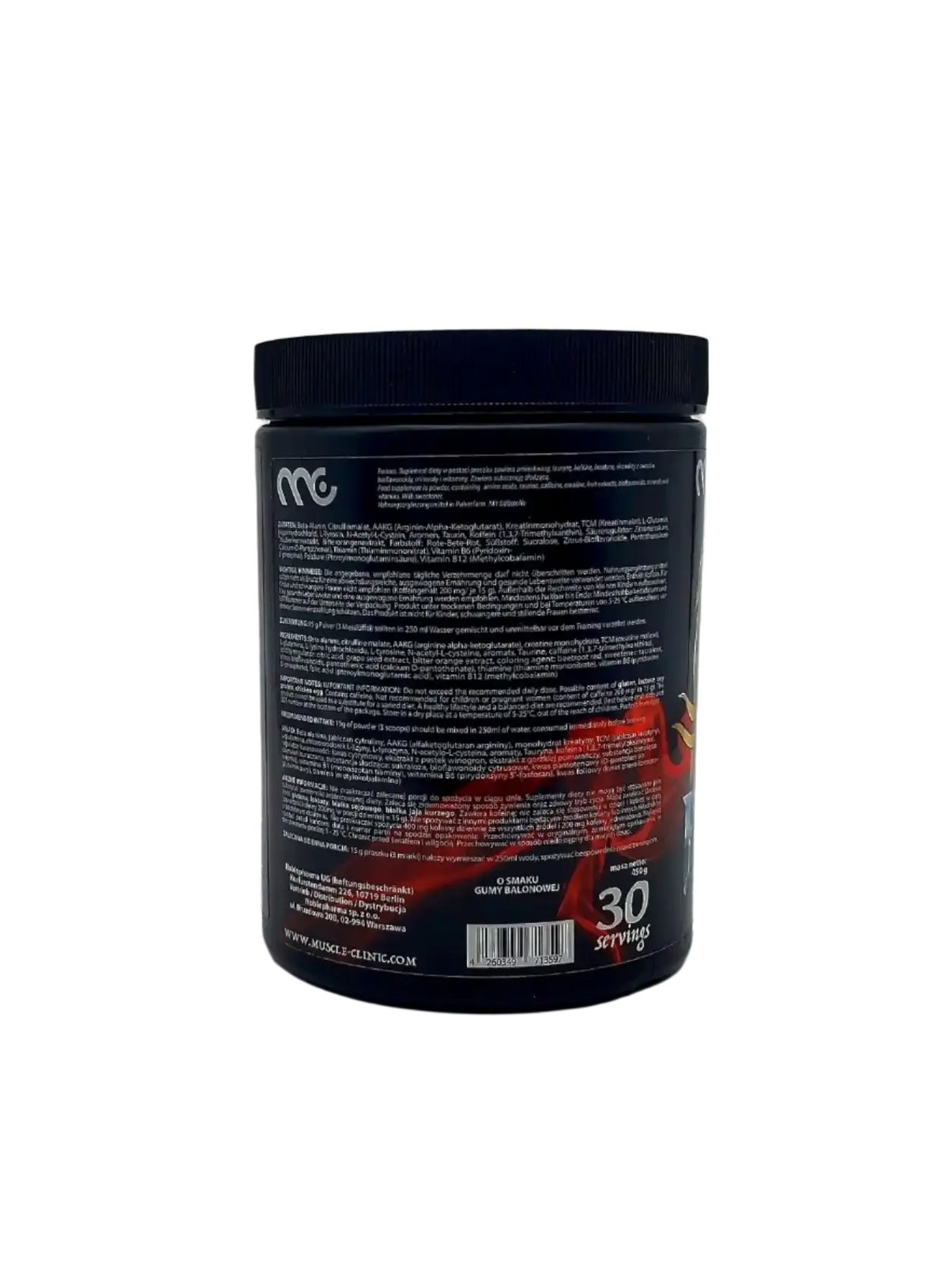 muscle-clinic-r-furious-pre-workout-booster-450g-supplement-support-5 - Supplement Support