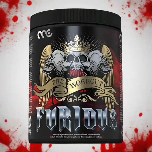 MUSCLE CLINIC® FURIOUS Pre Workout Booster 450g - Supplement Support