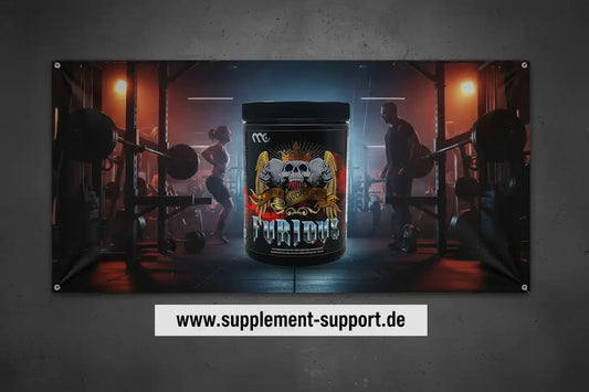 MUSCLE CLINIC® FURIOUS Pre Workout Booster 450g - Supplement Support