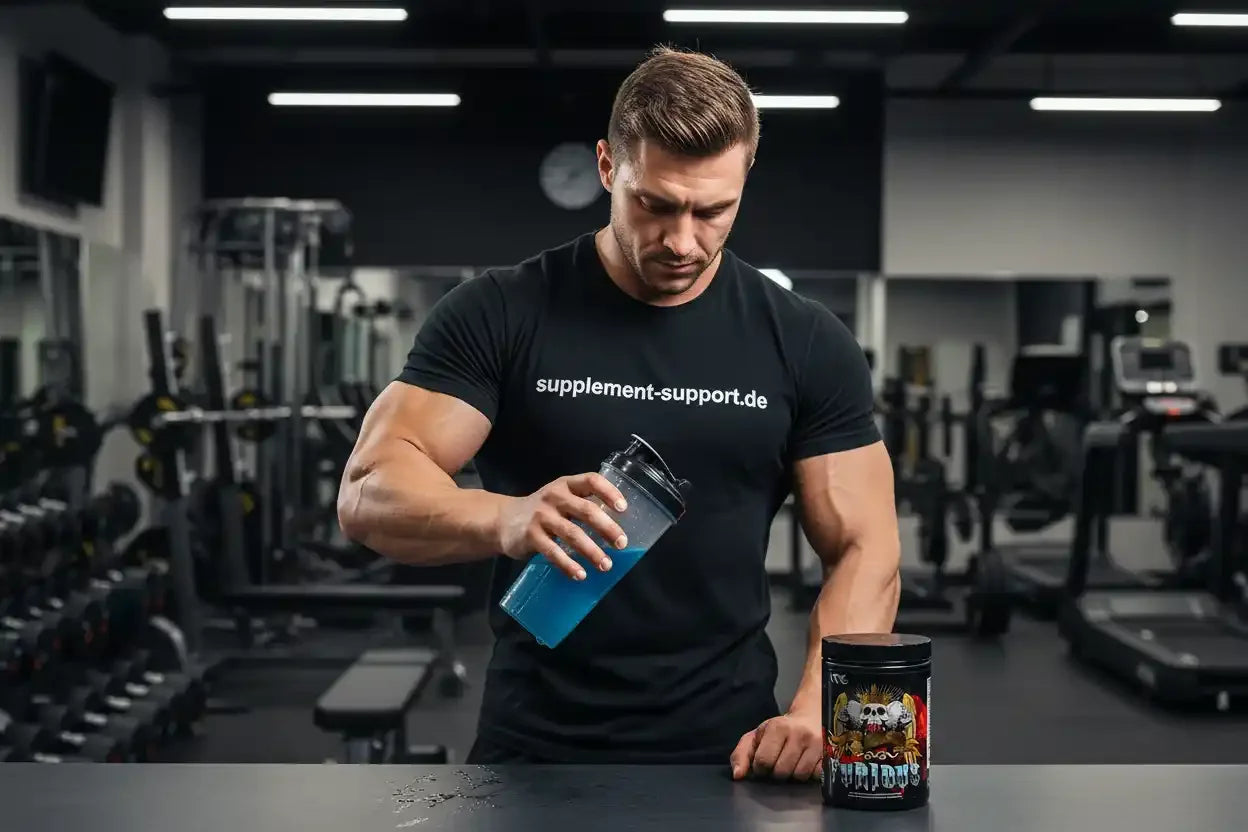 MUSCLE CLINIC® FURIOUS Pre Workout Booster 450g - Supplement Support