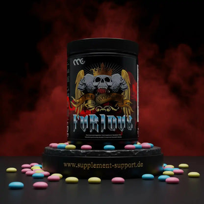 MUSCLE CLINIC® FURIOUS Booster pré-entraînement 450 g
