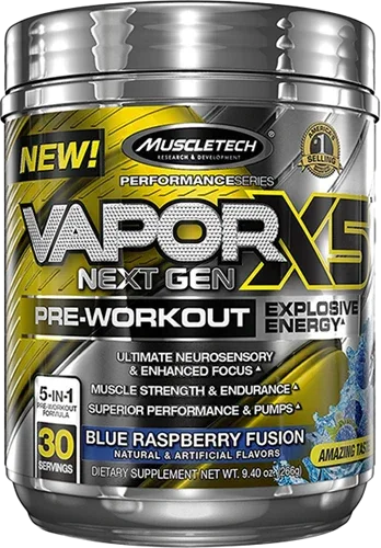 Muscle Tech naNO X5 Next Gen 240g Pre Workout Booster - Supplement Support