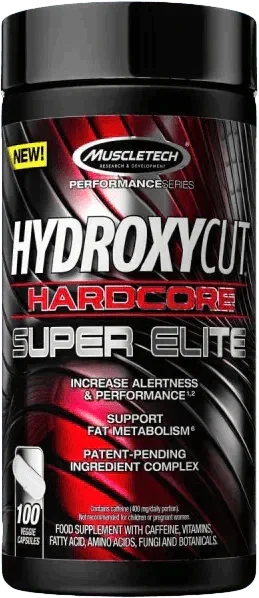 MuscleTech Hydroxycut Hardcore SUPER Elite - 100caps - Supplement Support