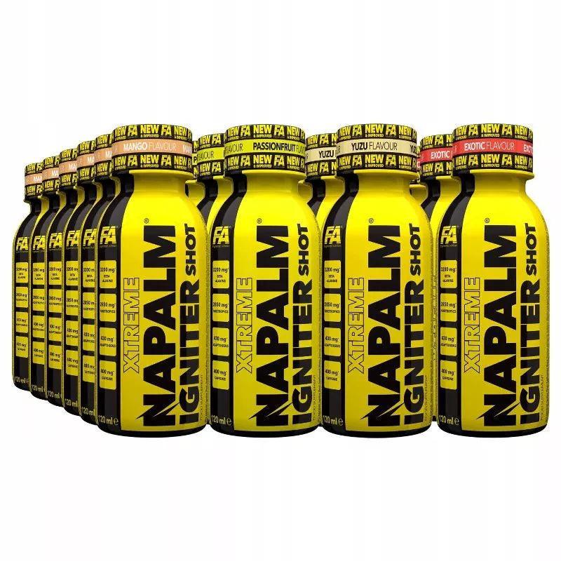 Napalm Xtreme Pre Workout Booster Shot 12x120ml - Supplement Support