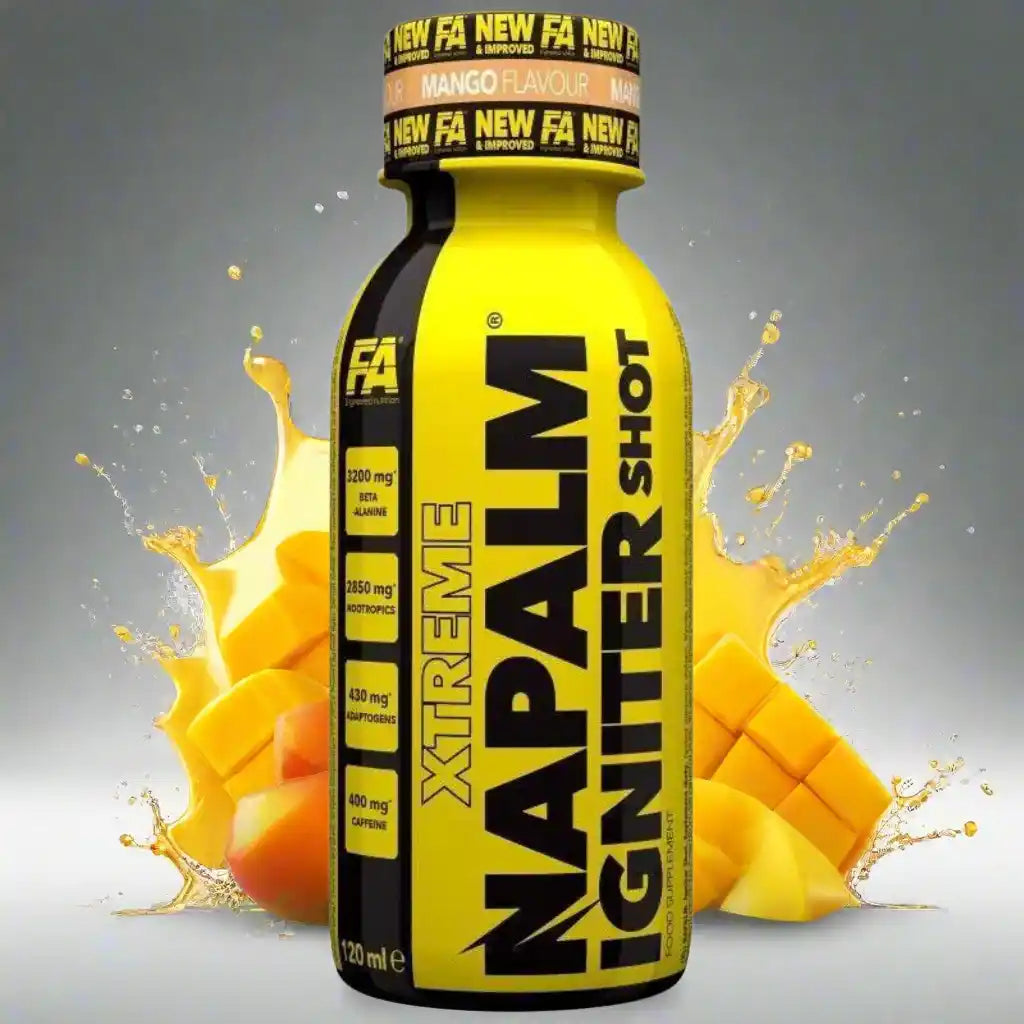 Napalm Xtreme Pre Workout Booster Shot 24x120ml - Supplement Support