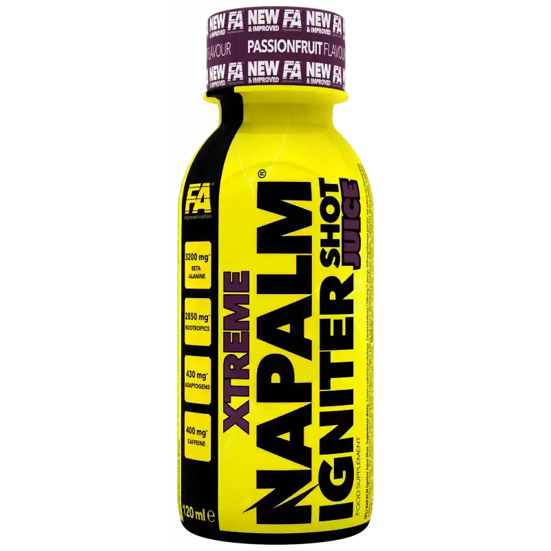 Napalm Xtreme Pre Workout Booster Shot 24x120ml - Supplement Support