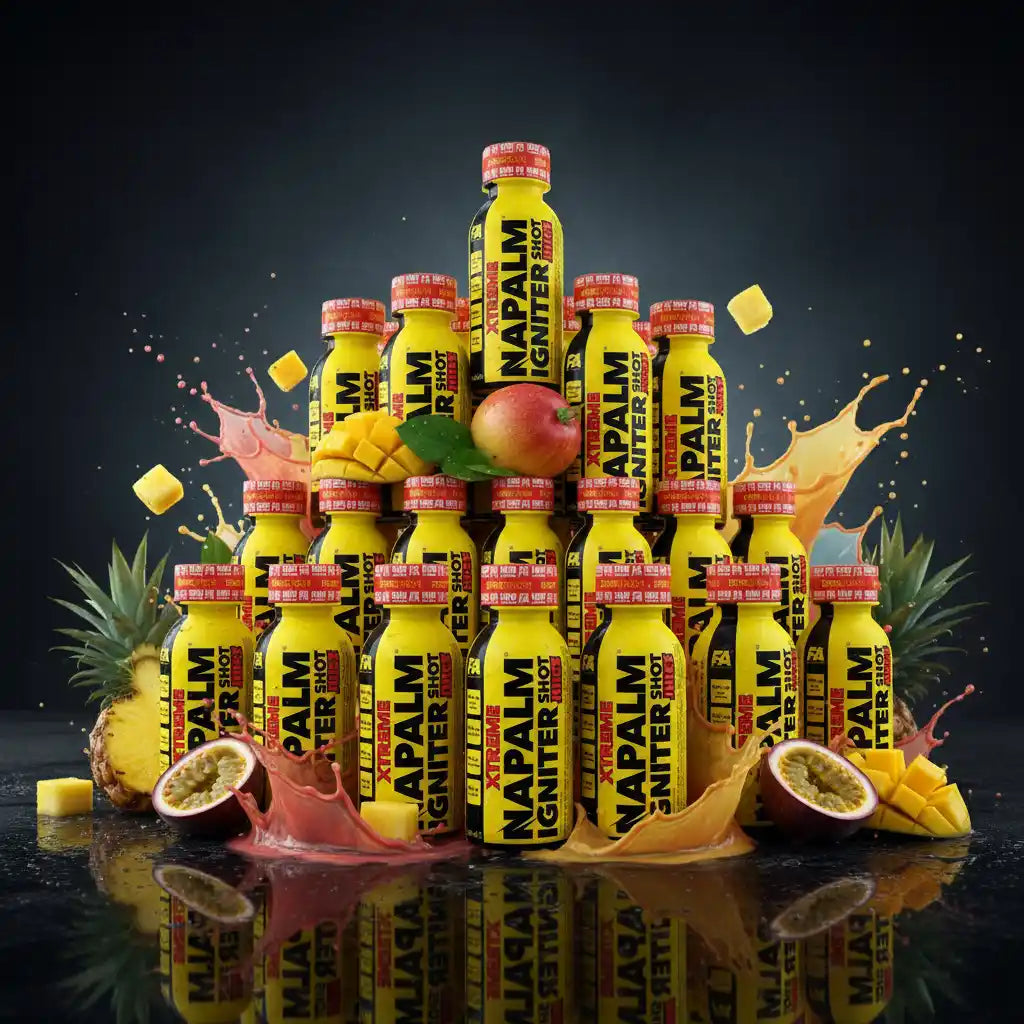 Napalm Xtreme Pre Workout Booster Shot 24x120ml - Supplement Support