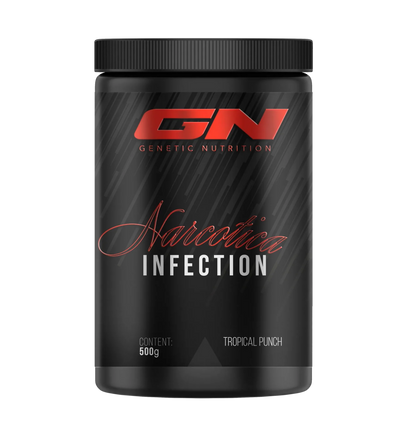 GN Narcotica Infection Pre-Workout Booster 500g Tropical Punch für Sport und Fitness