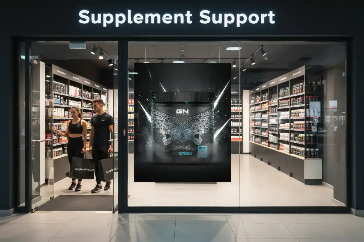 Narcotica Nitro Glycerine Pre Workout Booster 300g - Supplement Support