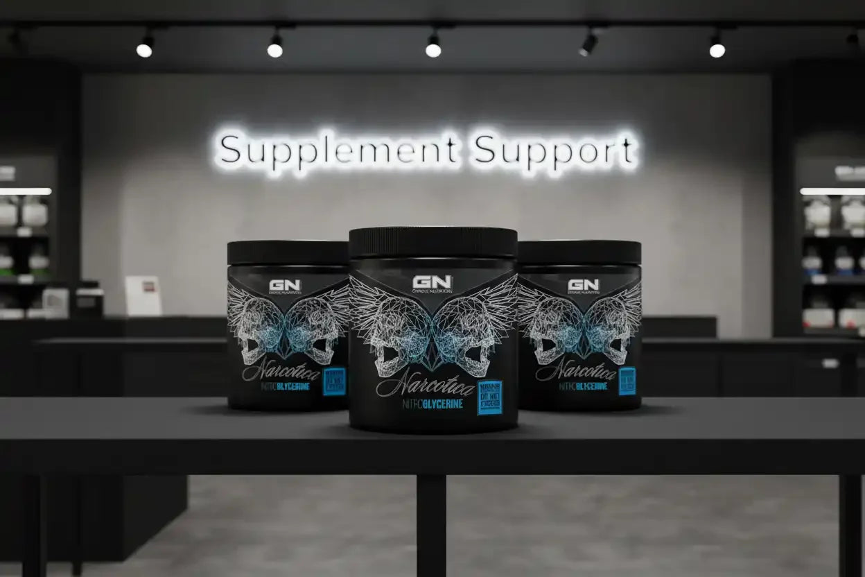 Narcotica Nitro Glycerine Pre Workout Booster 300g - Supplement Support