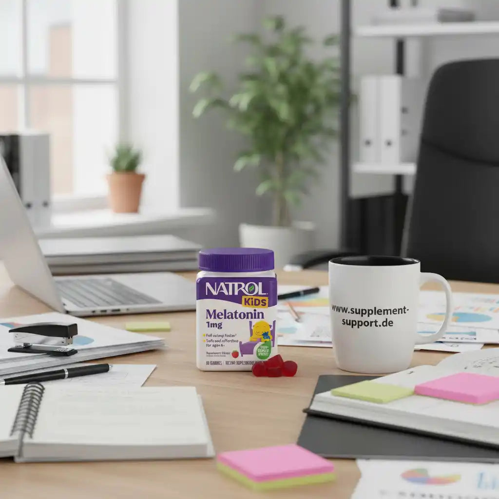 Natrol Kids Melat@nin - 1 mg - Beere - 60 Gummies - Supplement Support