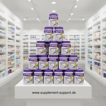 Natrol Kids Melat@nin - 1 mg - Beere - 60 Gummies - Supplement Support