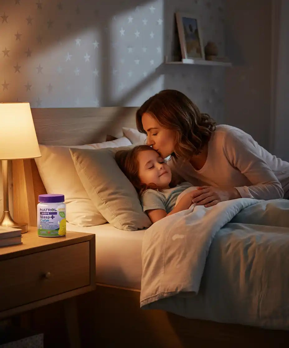 Natrol Kids Sleep+ Calm, Strawberry, 60 Gummis - Supplement Support