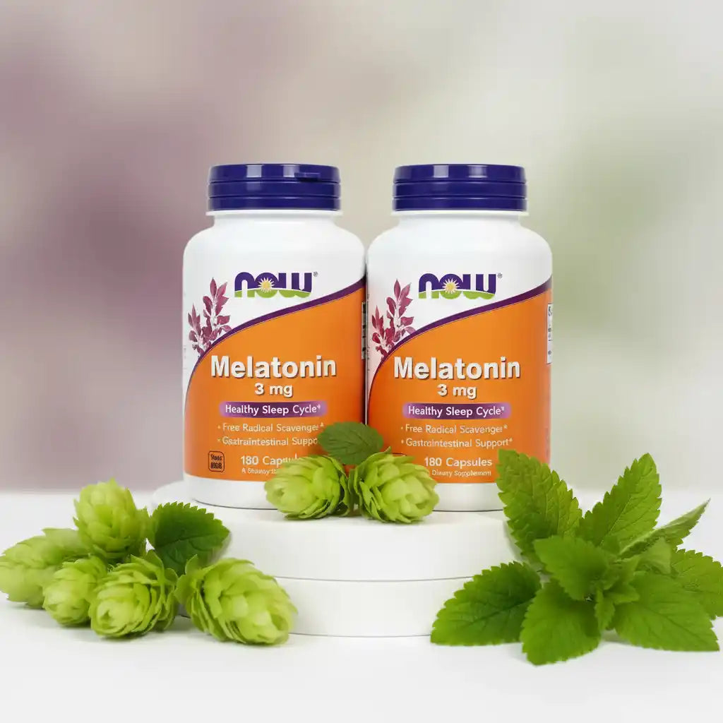 Now Foods, Sleep Support 3 mg, 2x180 Kapseln