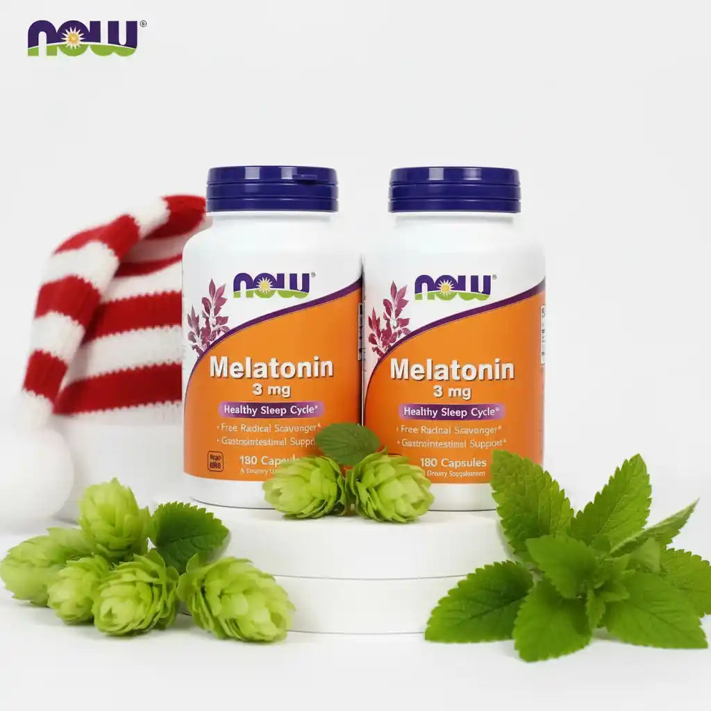 Now Foods, Sleep Support 3 mg, 2x180 Kapseln