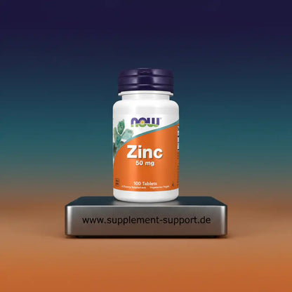 NOW Zinc 50 mg Tabletten – Hochwertiges Nahrungsergänzungsmittel für Immunsystem und Gesundheit