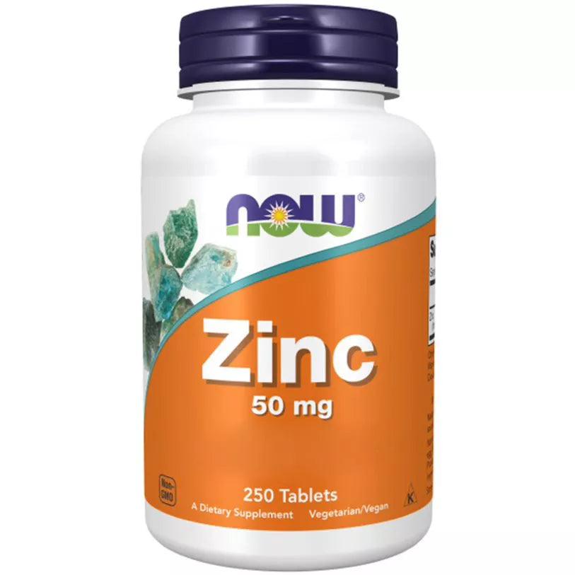 NOW Foods Zinc 250 Tabletten a´50mg - Supplement Support