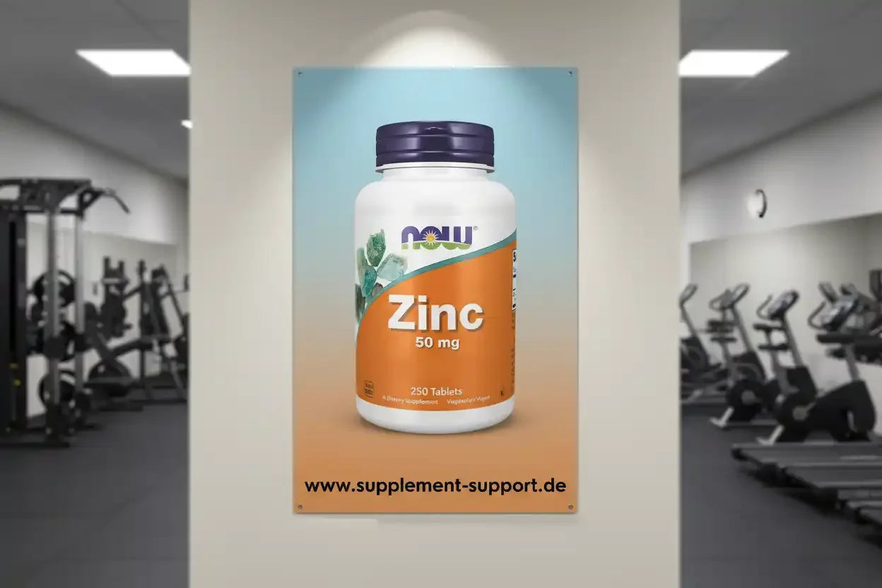 NOW Foods Zinc 250 Tabletten a´50mg - Supplement Support