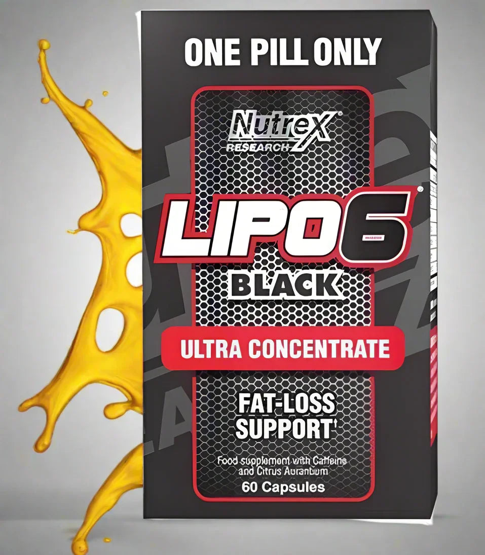 Nutrex Lipo 6 Black 60 Caps Gewichts Management - Supplement Support