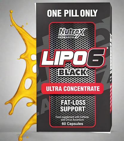 Nutrex Lipo 6 Black 60 Caps Gewichts Management - Supplement Support