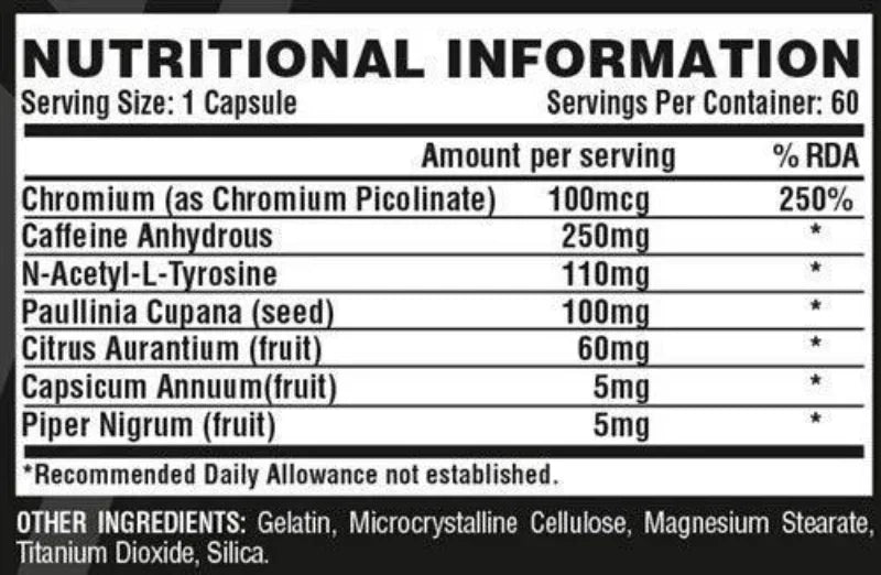 Nutrex Lipo 6 Black 60 Caps Gewichts Management - Supplement Support