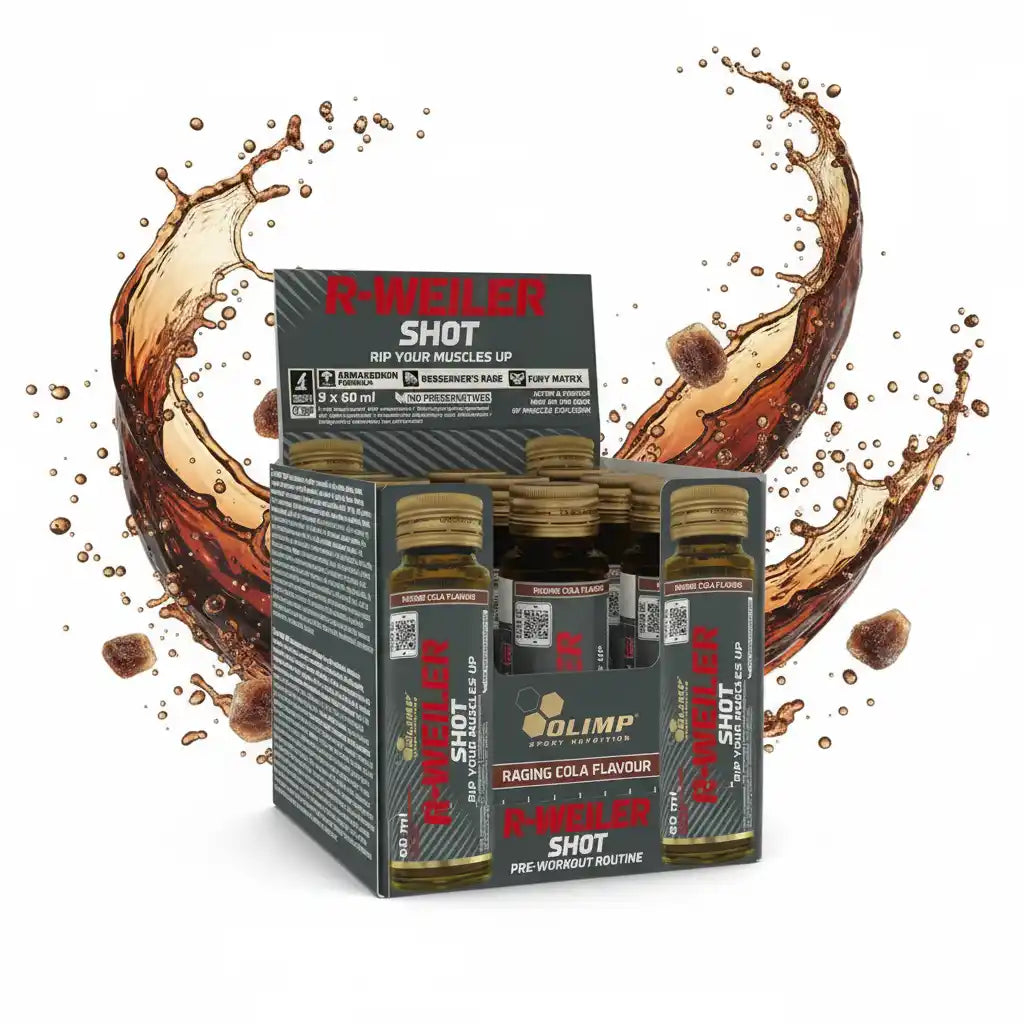 OLIMP® R-Weiler Booster Shots 9 x 60ml Glas - Supplement Support