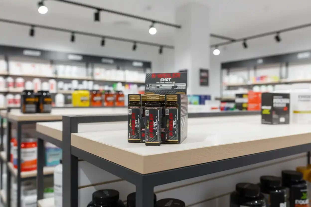 OLIMP® R-Weiler Booster Shots 9 x 60ml Glas