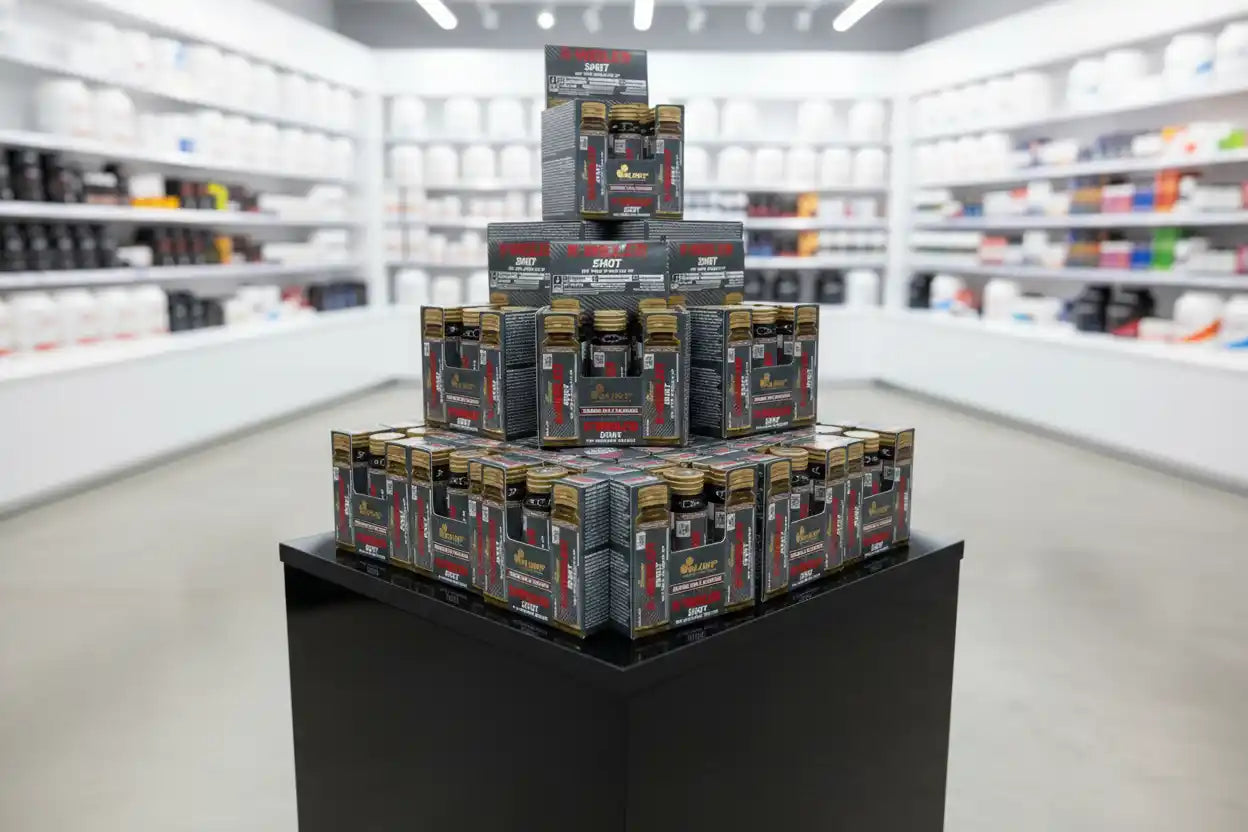 OLIMP® R-Weiler Booster Shots 9 x 60ml Glas