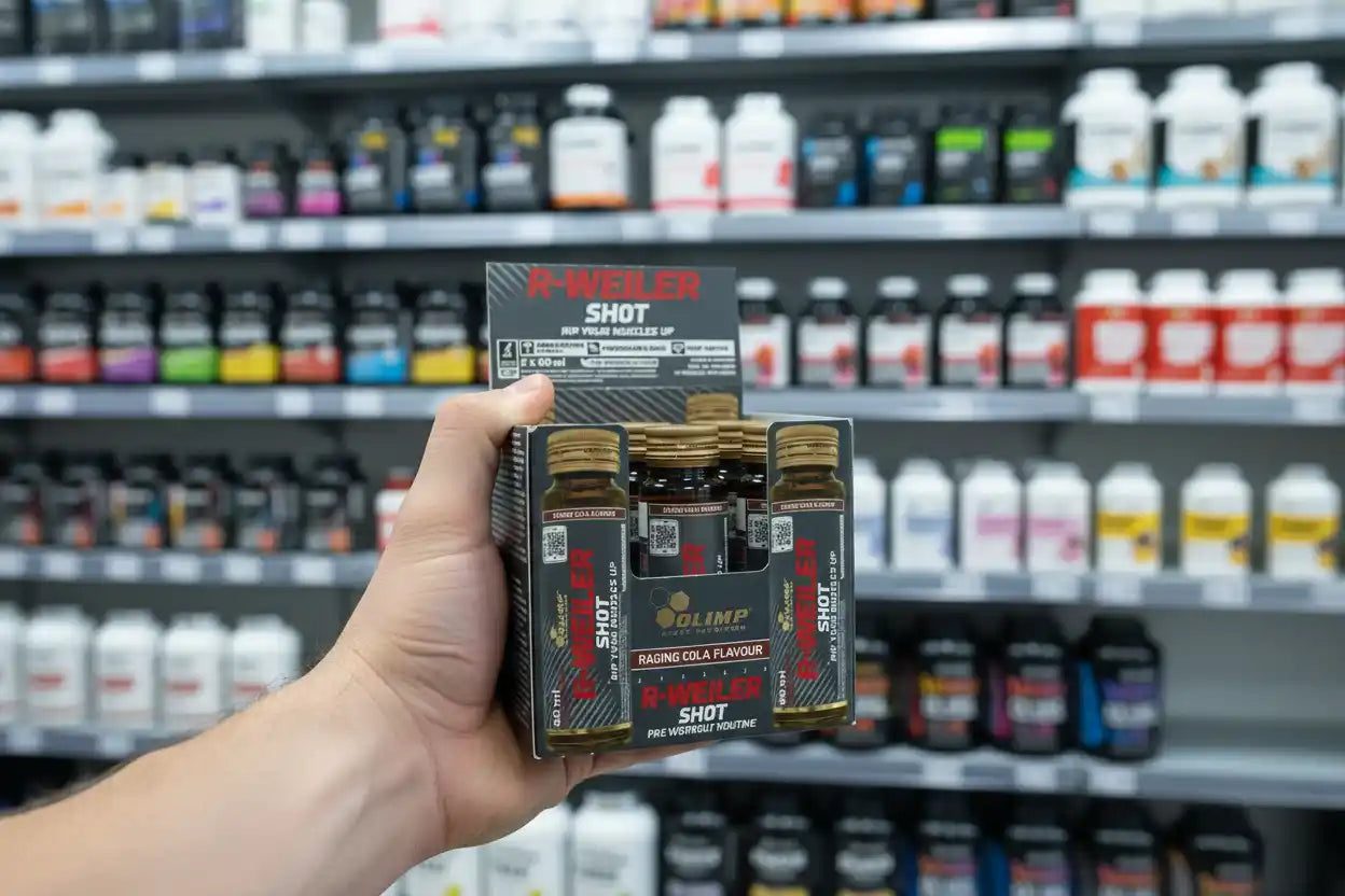 OLIMP® R-Weiler Booster Shots 9 x 60ml Glas