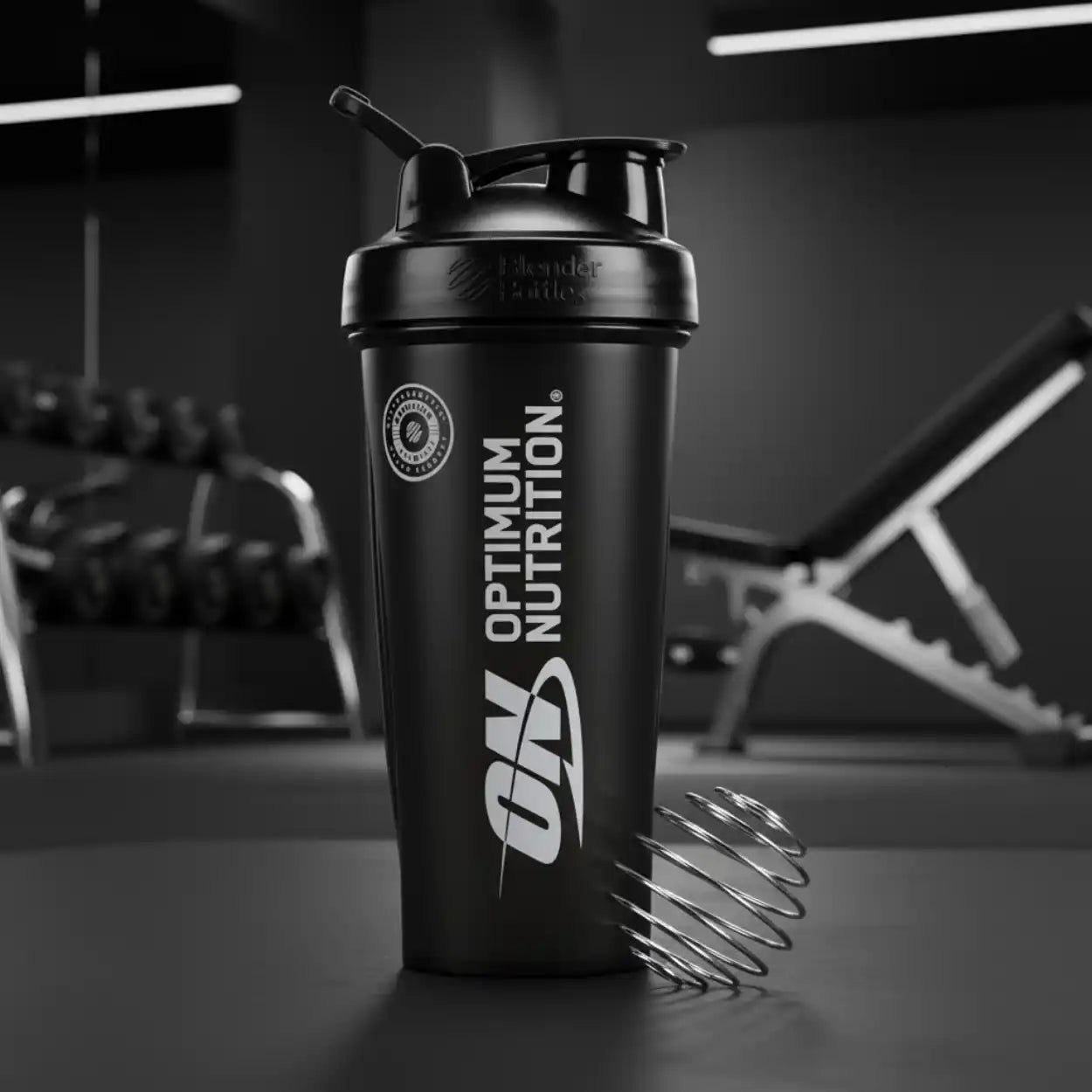 Optimum Smartshake Revive Shaker – 750 ml – Schwarz - Supplement Support