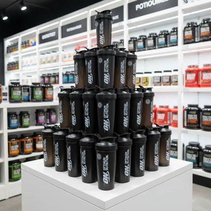 Optimum Smartshake Revive Shaker – 750 ml – Schwarz - Supplement Support