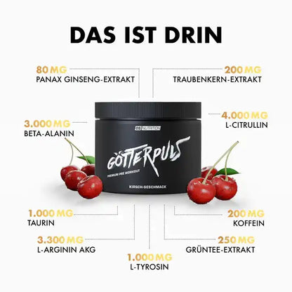 OS Nutrition Götterpuls Pre Workout Booster 308g - Supplement Support