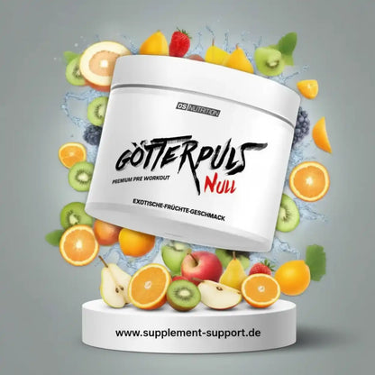 OS Nutrition Götterpuls® ZERO Pre Workout Booster 300g STIM FREE 