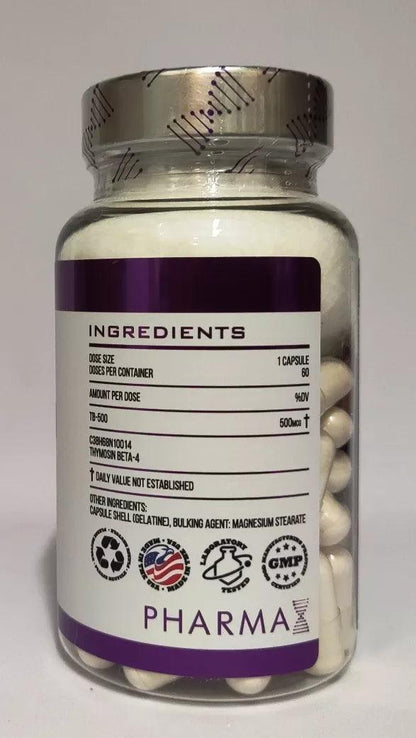 Pharma X TB-500 - 60 CAPS - Supplement Support