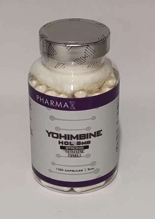 Pharma X Yohi 5mg 100Caps - Supplement Support