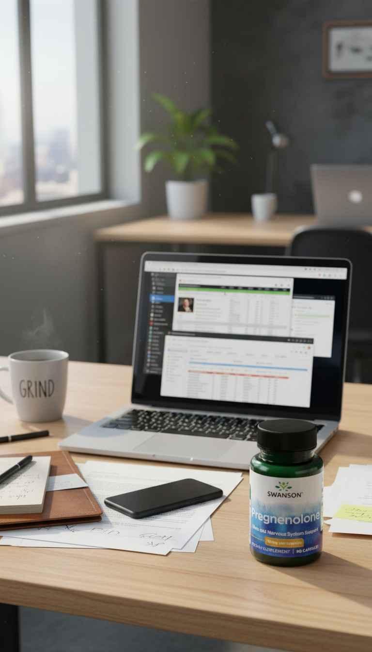 Pregnenolone 10mg 3x90Kaps Swanson - Supplement Support