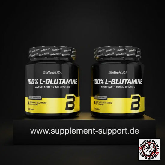 BioTech USA 100% L-Glutamin 2x500g - Aminosäuren
