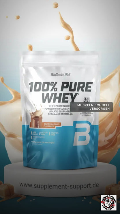 100% Pure Whey Protein Pulver 400g