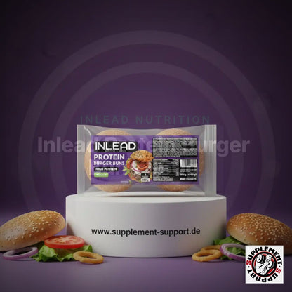 Inlead Protein Burger Buns 360g – Clean Showcase