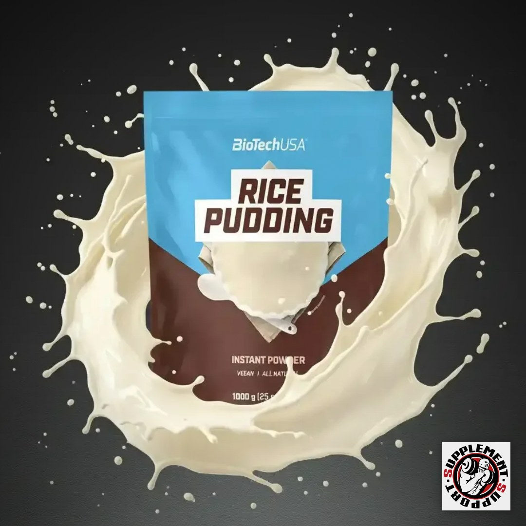 BIOTECH USA INSTANT RICE PUDDING l 1000g Tüte
